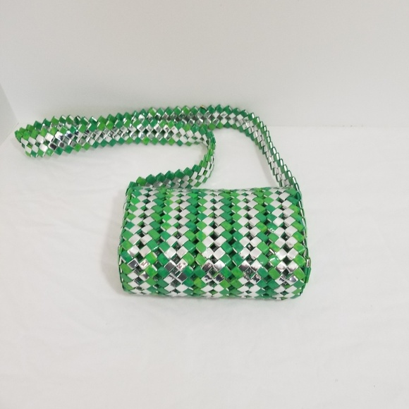 Hand made cross body purse - Picture 2 of 7